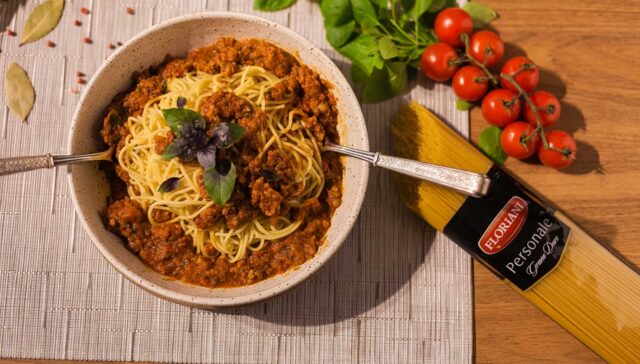 espaguete a bolonhesa