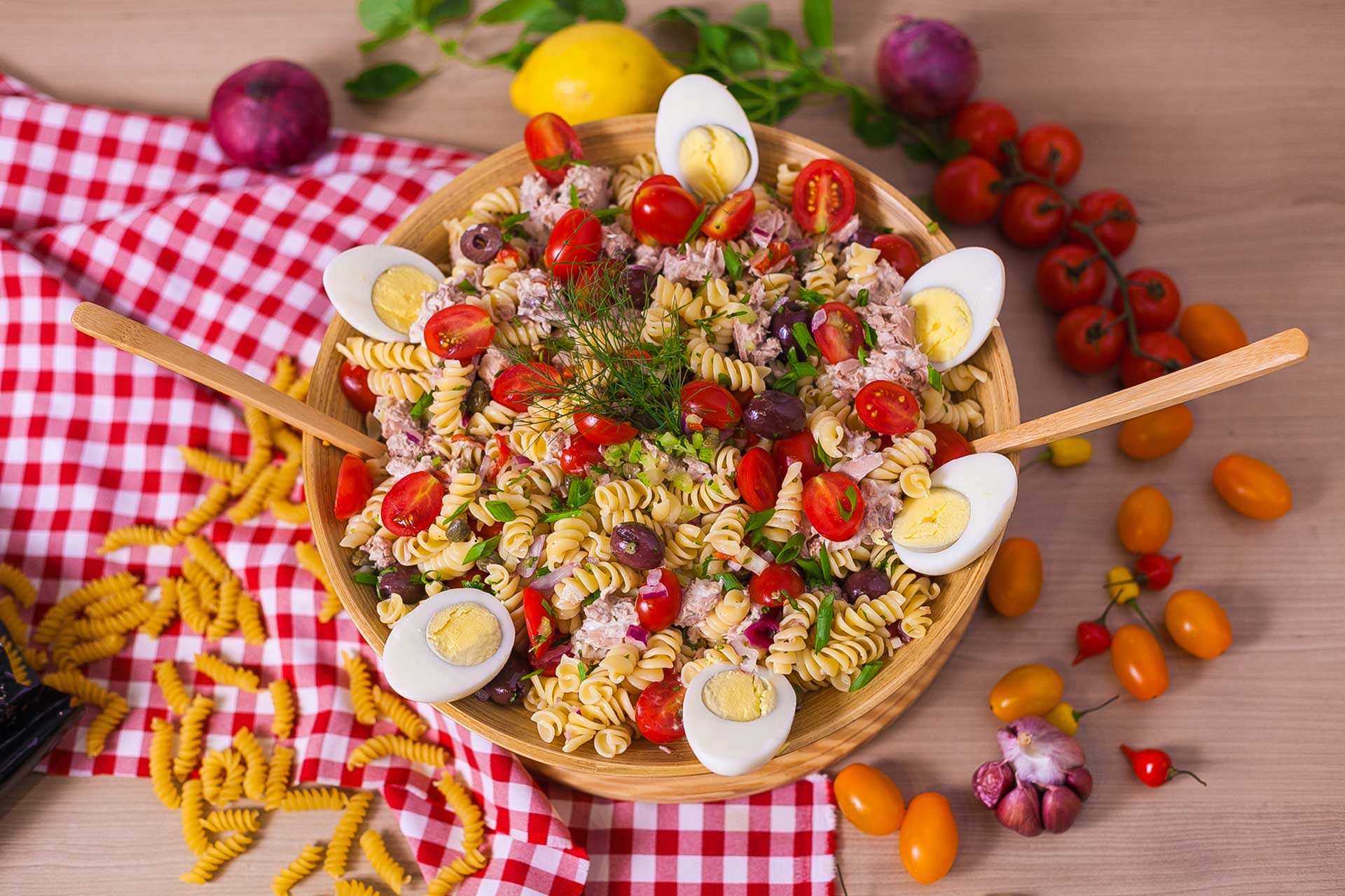 macarrão com sardinha