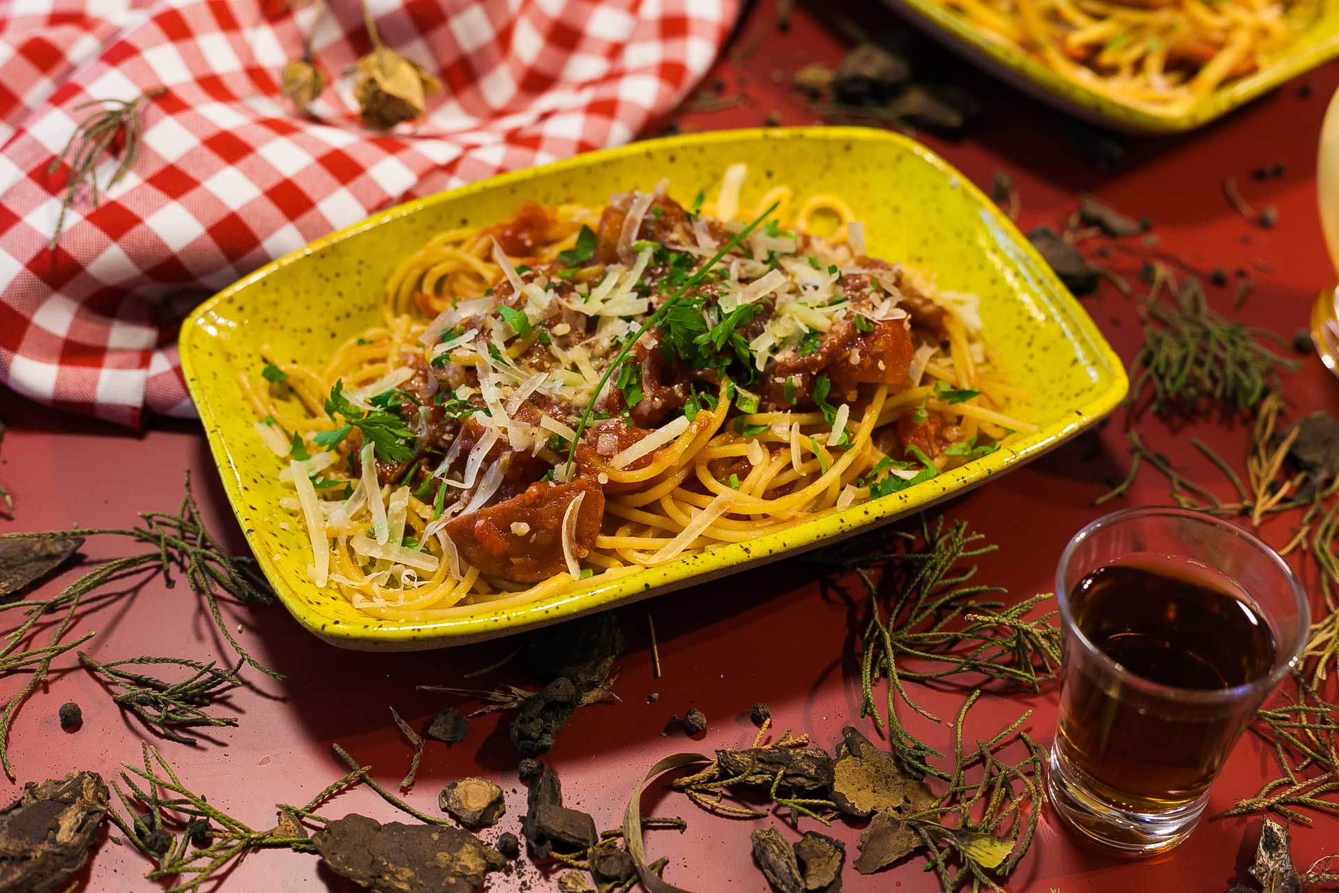 Macarrão com Calabresa