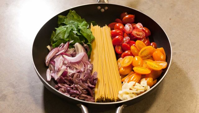 Almoço rápido e simples