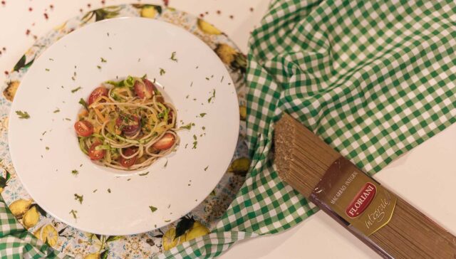 Macarrão vegetariano