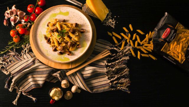 Penne ao Molho Alfredo