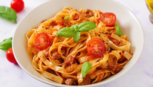 macarrão fettuccine