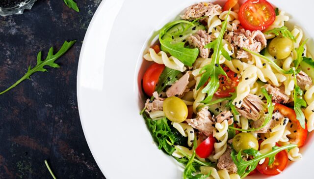 Macarrão com Azeitonas