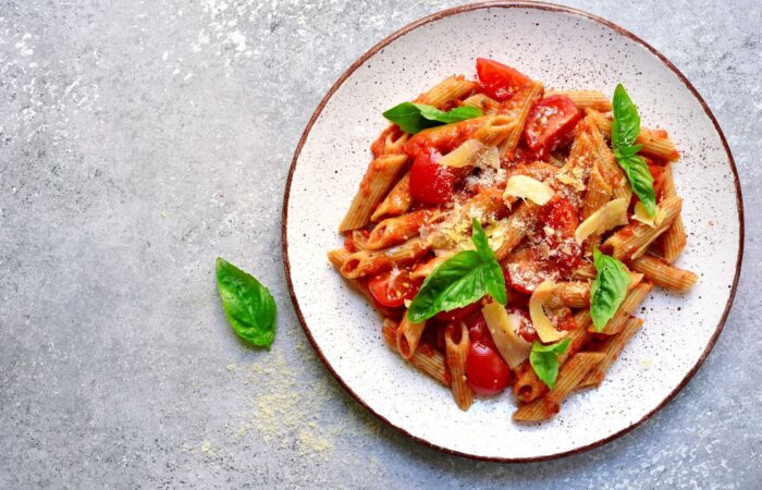 macarrão vegano
