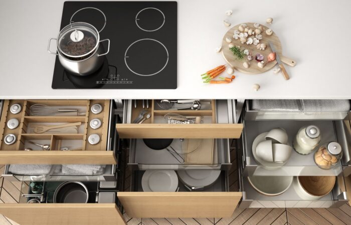 dicas de organização na cozinha