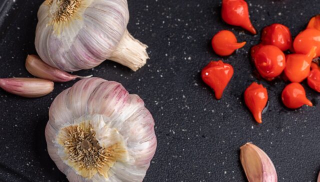 Macarrão com Pimenta Biquinho