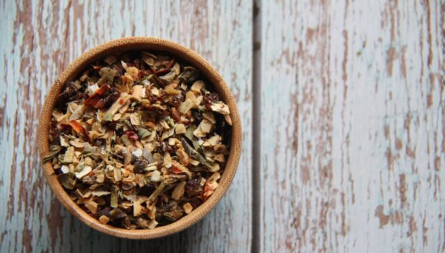 Macarrão com chimichurri