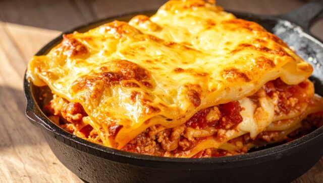 Lasanha à bolonhesa