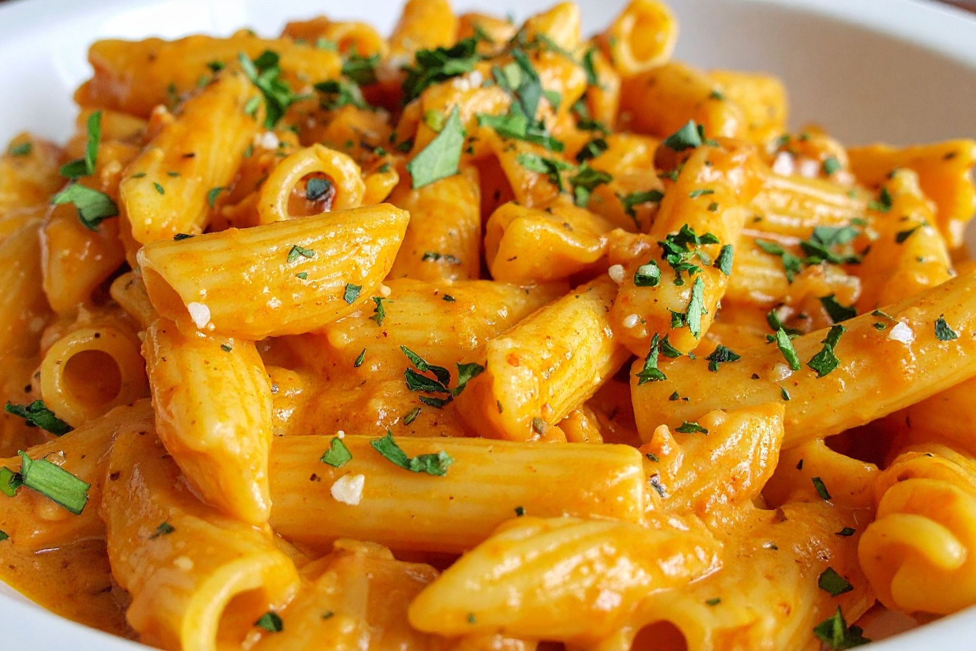 Penne ao bechamel