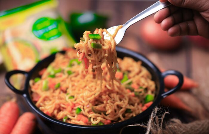 macarrão instantâneo cremoso